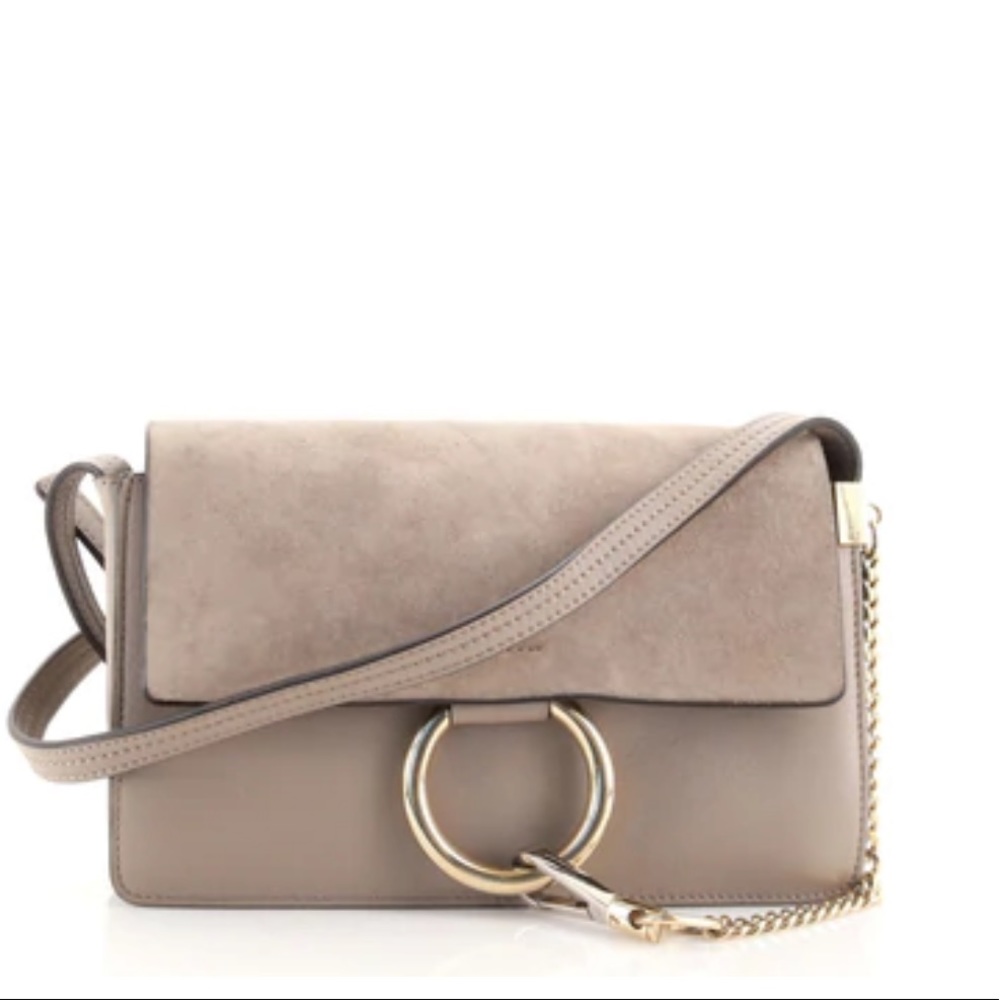 Authentic Chloe Faye Suede/Leather Bag - great condition